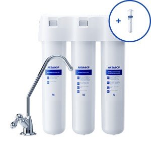 Проточная система Аквафор Кристалл А + сменный модуль К5